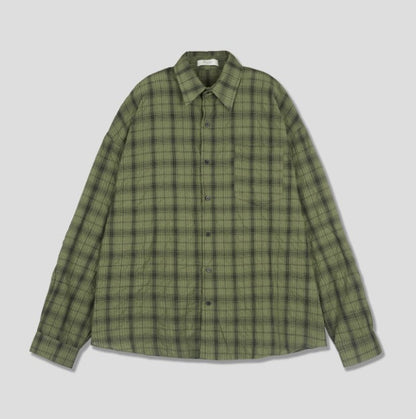 Oasis Wrinkled Check Shirt