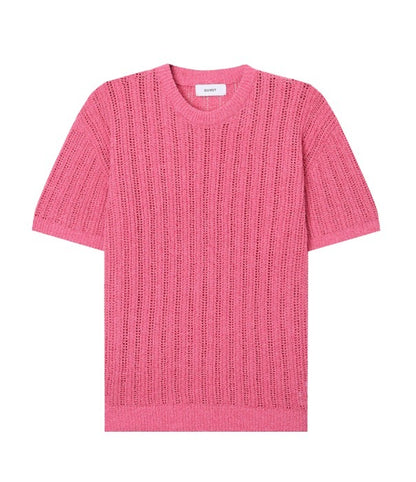 Fascale Buccle Scarlet Round Knitwear