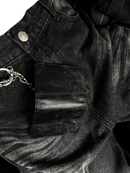 Vintage Wallet Keyring