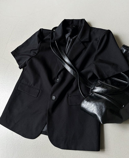 Two-Burton Half Blazer Jacket