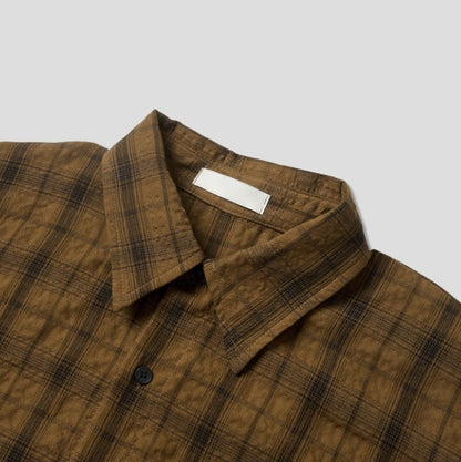 Oasis Wrinkled Check Shirt