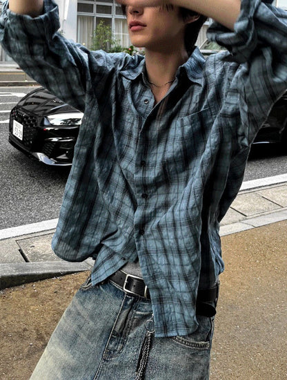 Aron Linkle checkered shirt