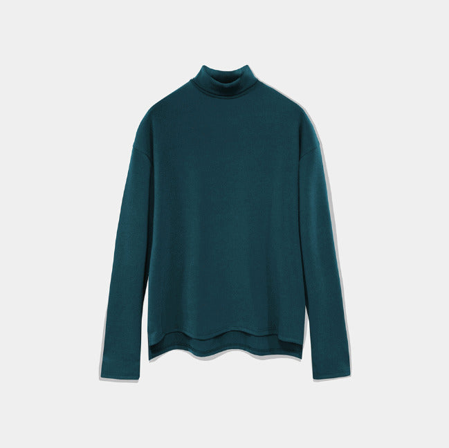 Stretch Basic Warmer Turtleneck Tee