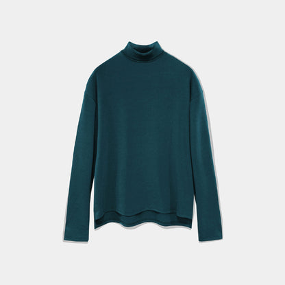 Stretch Basic Warmer Turtleneck Tee