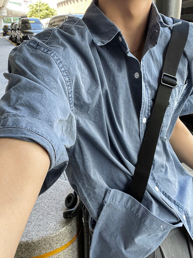 Riverten Pigment Oversize Short Sleeve Shirt