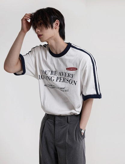 Loving Track Short Sleeve Tee