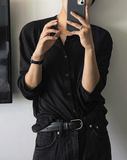Acid Linen Cardigan