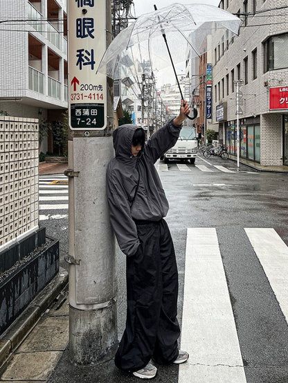 Gorpcore Hooded Windbreaker