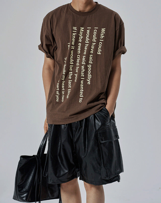 WISH Oversized Short Sleeve Tee