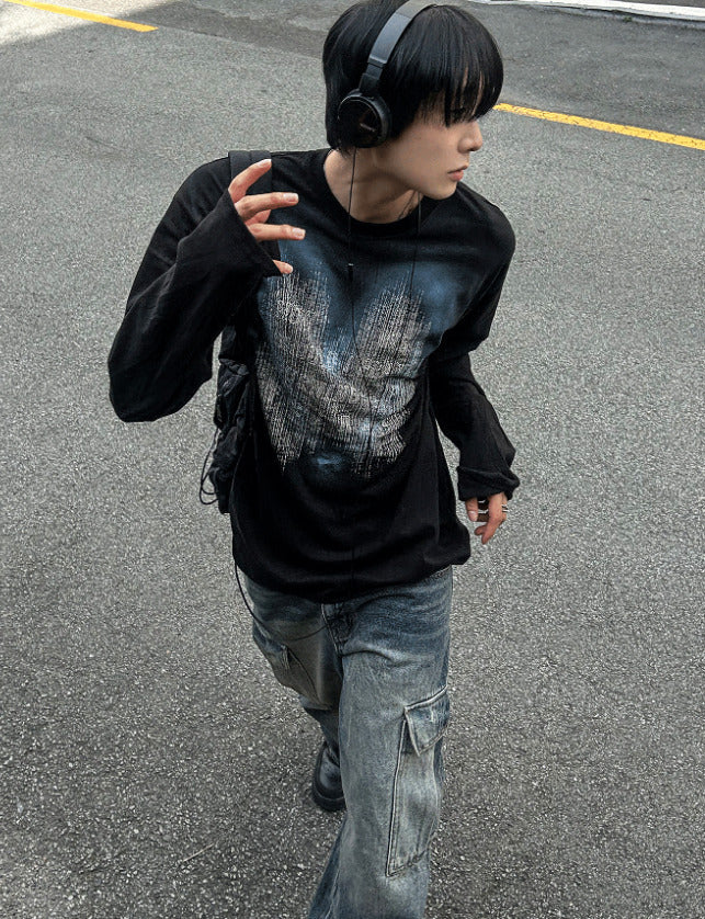 Real Washed Cargo Denim