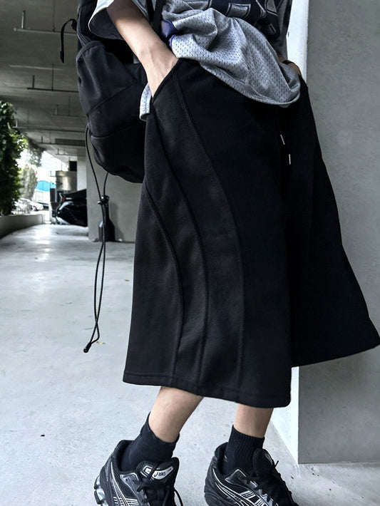 24SS Curved Bermuda Pants