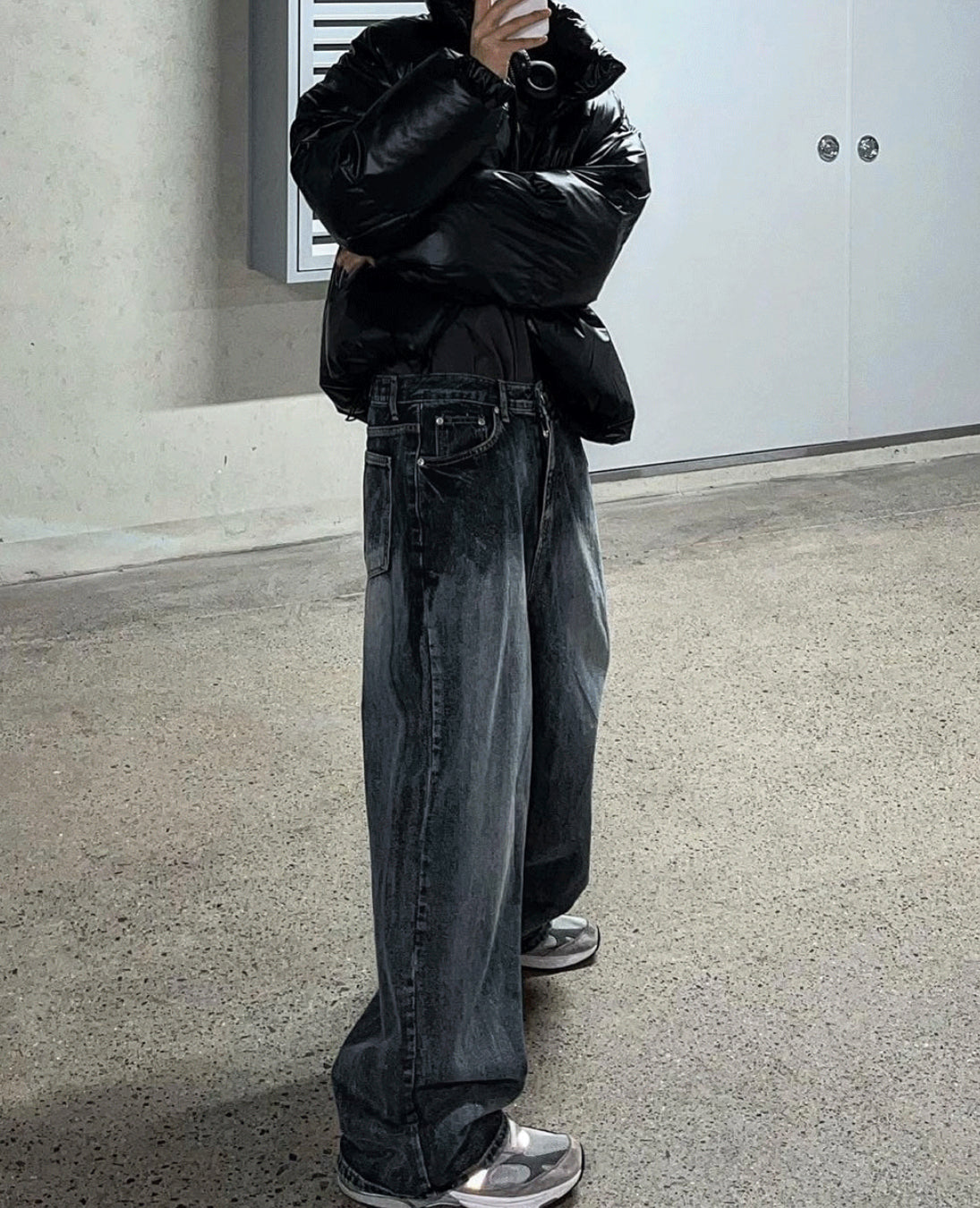 Brush Denim Pants