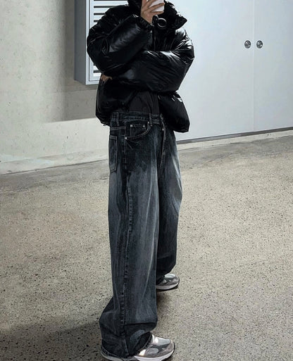 Brush Denim Pants