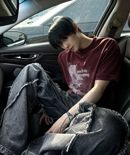 on-time short-sleeved T-shirt