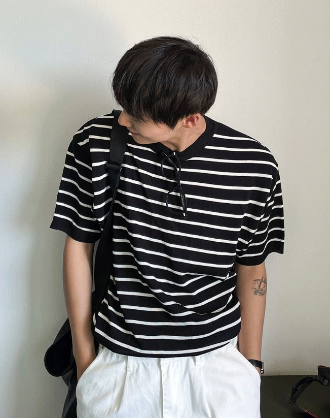 Ordinary Stripe Short Sleeve Tee