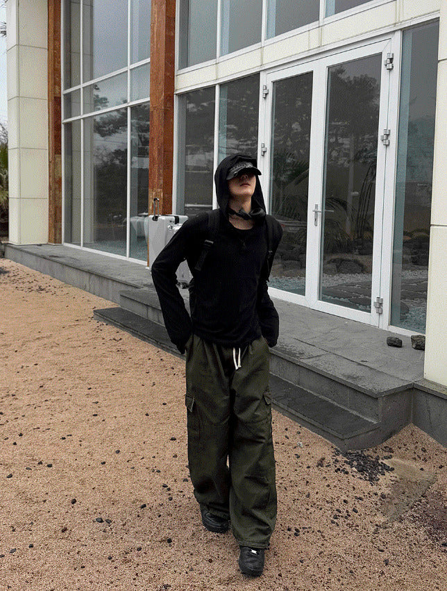 Amekaji Cargo Balloon Pants