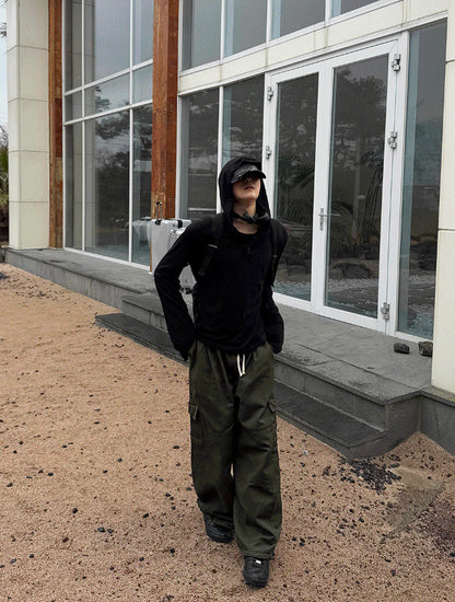 Amekaji Cargo Balloon Pants