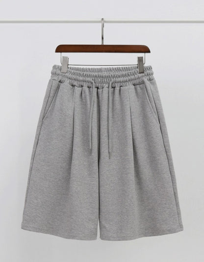 Cotton Pintuck Bermuda Training pants