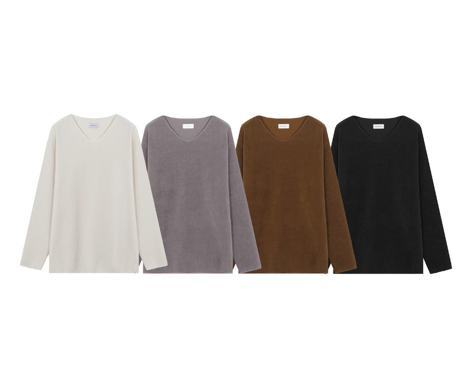 Breen V-Neck Deck Knitwear