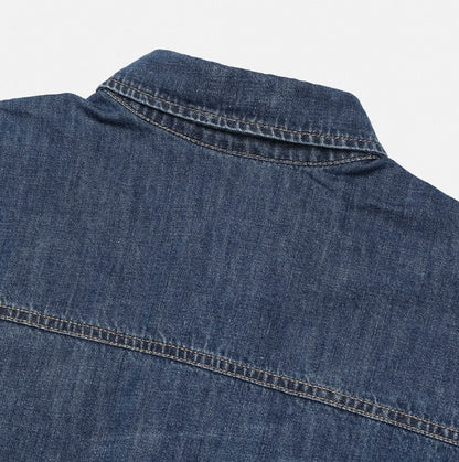 deep gradation denim shirts
