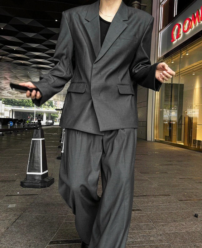 25SS Aura Two Tuck Slacks