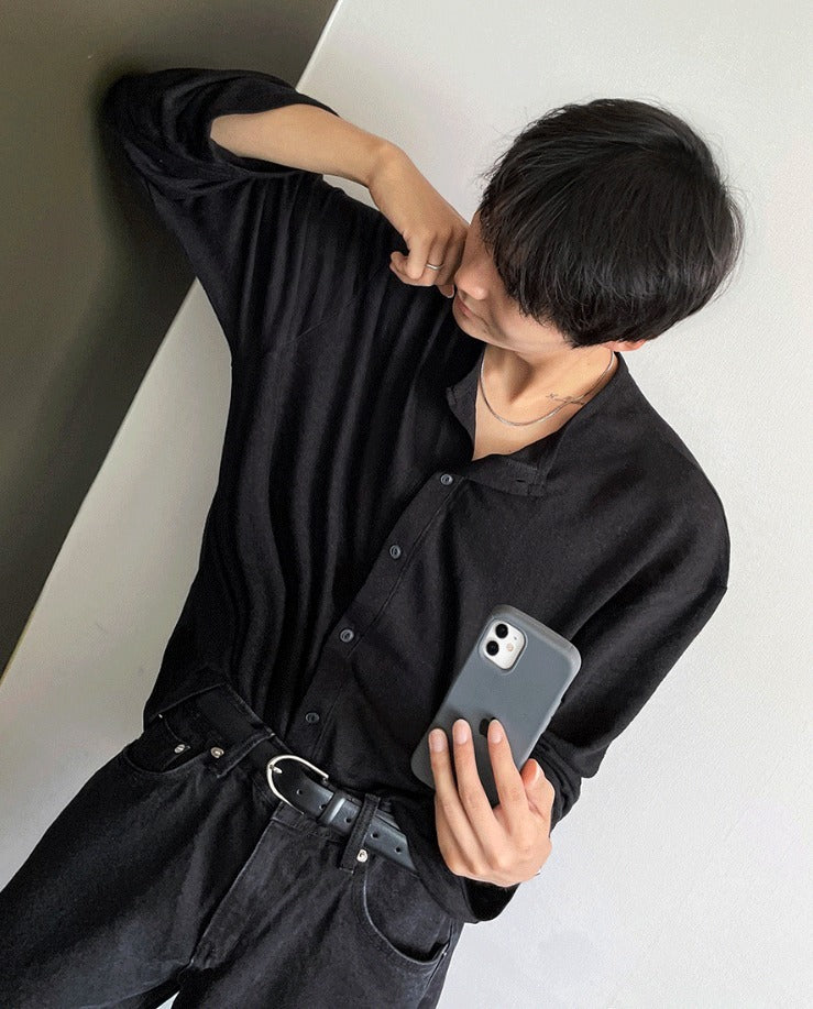Acid Linen Cardigan