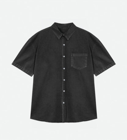 Riverten Pigment Oversize Short Sleeve Shirt