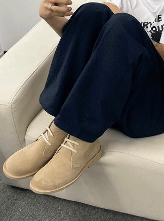 Cowhide Desert Boots