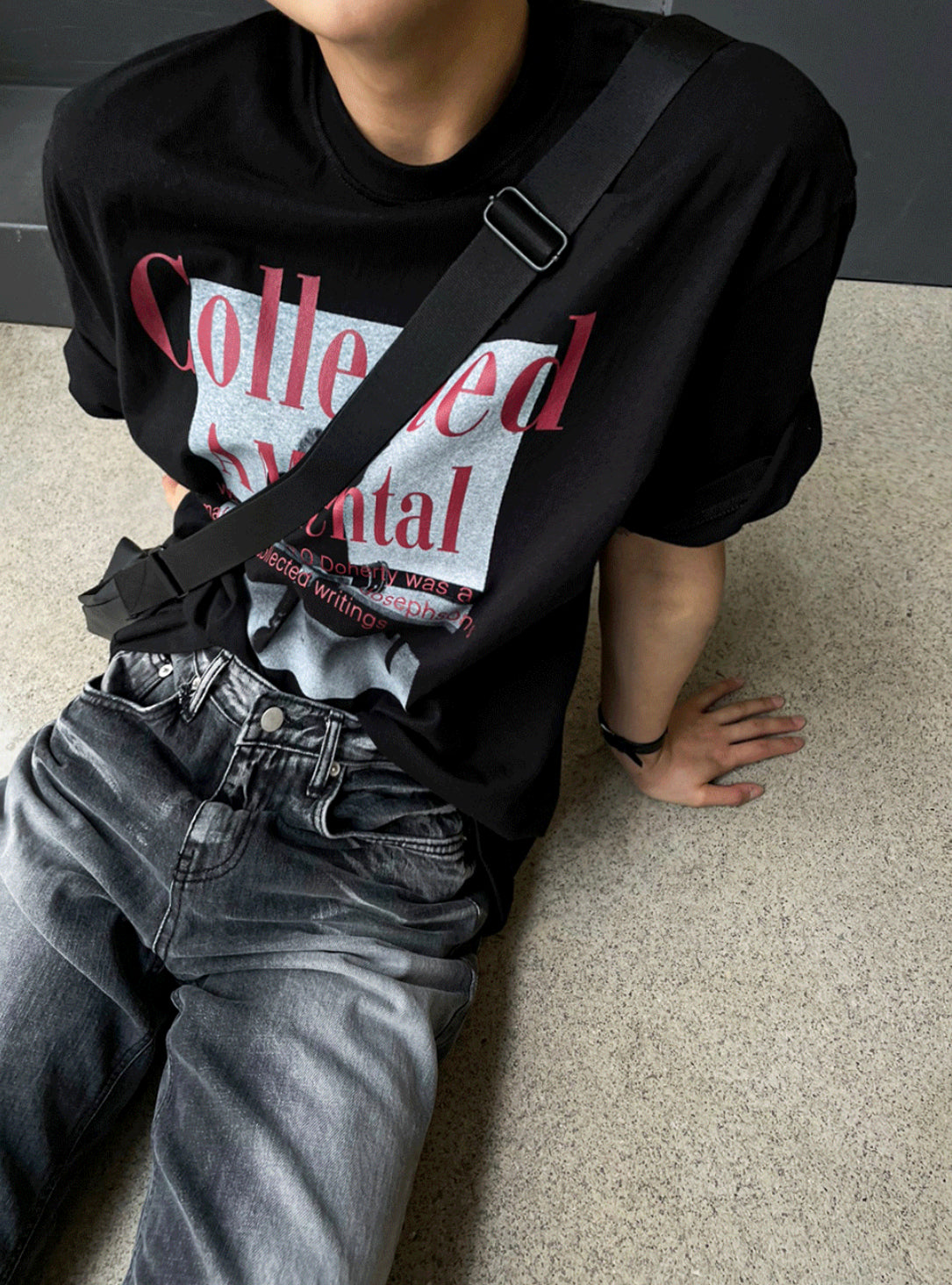 Mental Graphic Oversized T-shirt