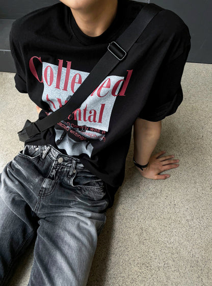 Mental Graphic Oversized T-shirt