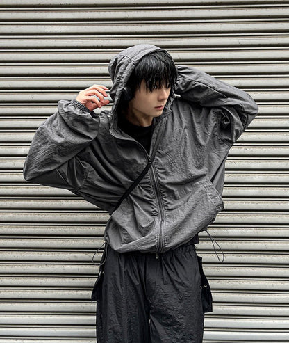 Gorpcore Hooded Windbreaker