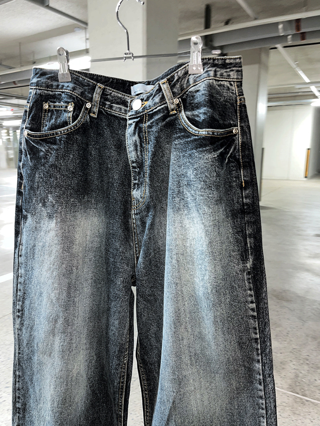 Brush Denim Pants