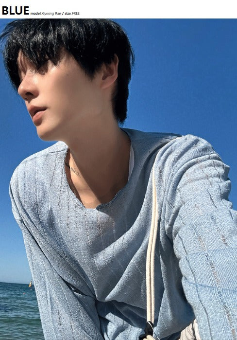 Acubi Summer Sleeve Ribbed Knit