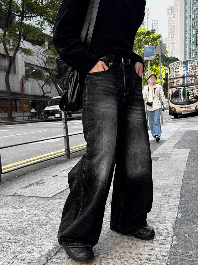 Ford Vintage Washing Long Wide Denim