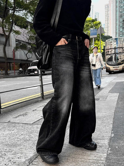 Ford Vintage Washing Long Wide Denim