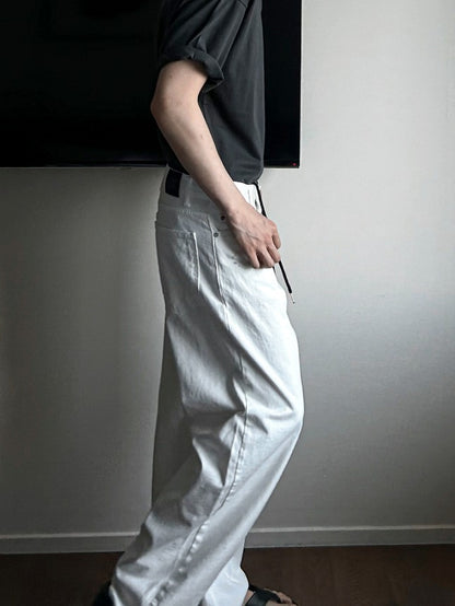 shaping round semi-wige short-sleeved T-shirt