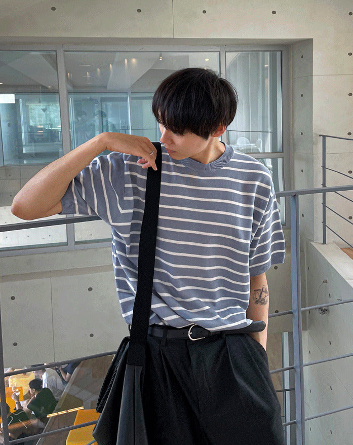 Ordinary Stripe Short Sleeve Tee