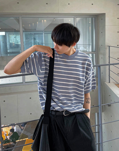 Ordinary Stripe Short Sleeve Tee