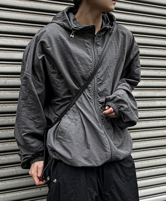 Gorpcore Hooded Windbreaker