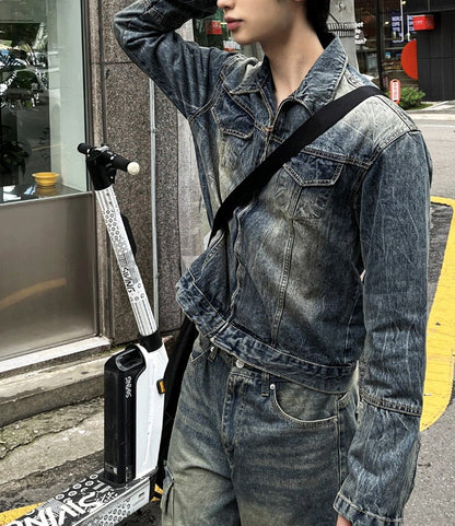 Plang Real Washing Cargo Denim