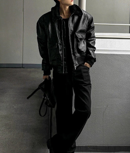 Celine Wool Leather Mustang