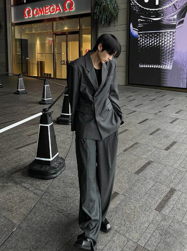 25SS Aura Two Tuck Slacks