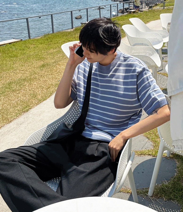 Ordinary Stripe Short Sleeve Tee