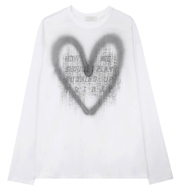 Hand Spray Brush Long Sleeve Tee