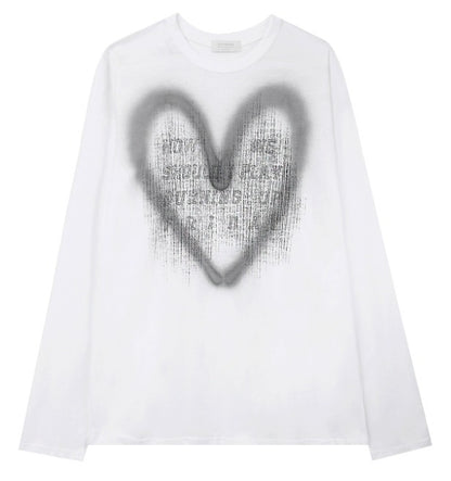 Hand Spray Brush Long Sleeve Tee