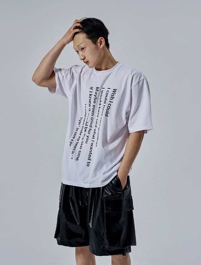 WISH Oversized Short Sleeve Tee