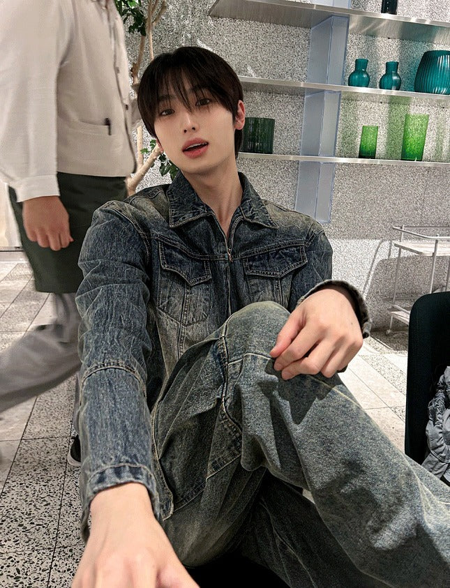 Real Washed Cargo Denim