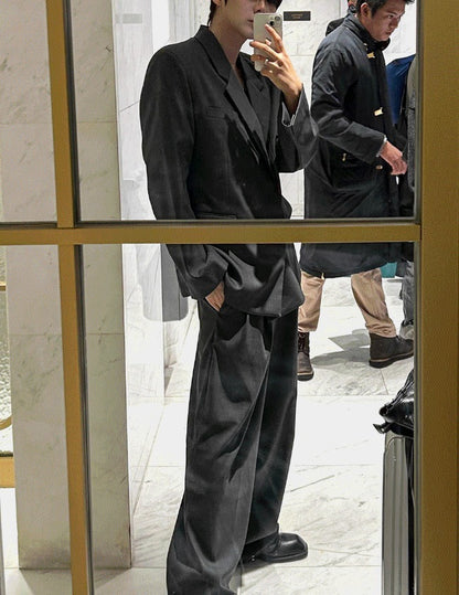 25SS Aura Two Tuck Slacks