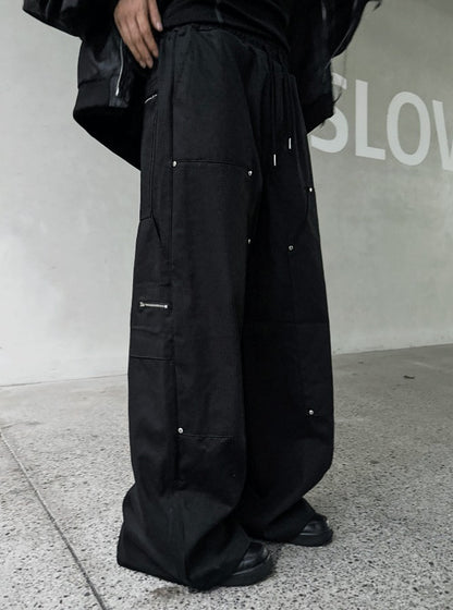 Cotton Carpenter Pants