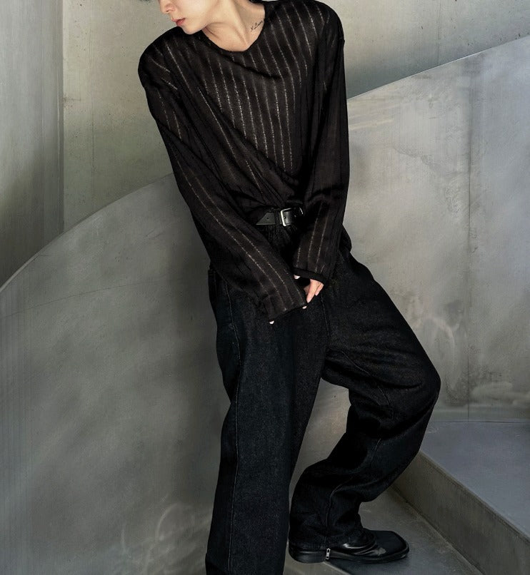 Acubi Summer Sleeve Ribbed Knit